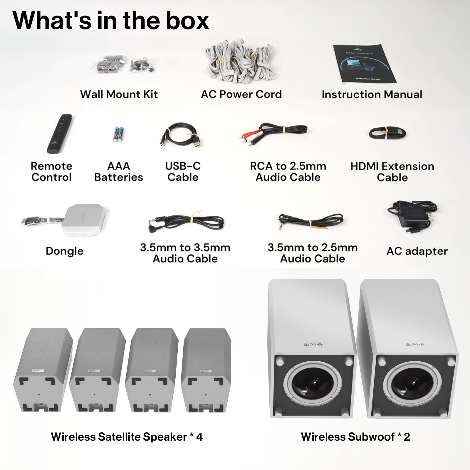 AWOL ThunderBeat Speakers