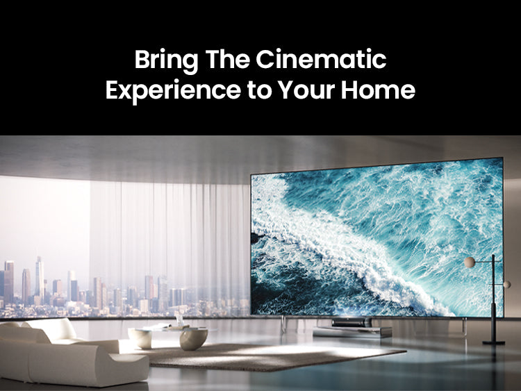 The LTV-3000 Pro Projector shines with 3000 peak lumens, offering stunning visuals against an urban backdrop.