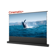 100''-130'' AWOL Vision Cinematic+ ALR Motorized Floor Rising Acoustic Screen