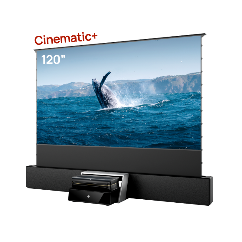 LTV-3000 Pro Plus AWOL Vision Station 100''-130'' AWOL Vision Acoustic ALR Floor Rising Screen Bundle