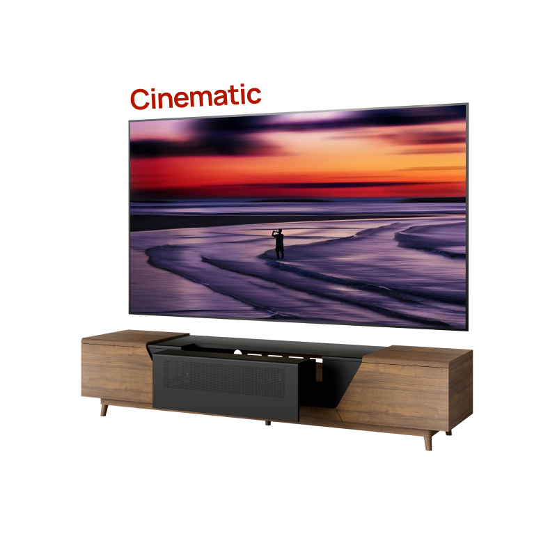 LTV-3500 Pro Plus 150'' Wall-Mount Cinematic ALR Screen Bundle