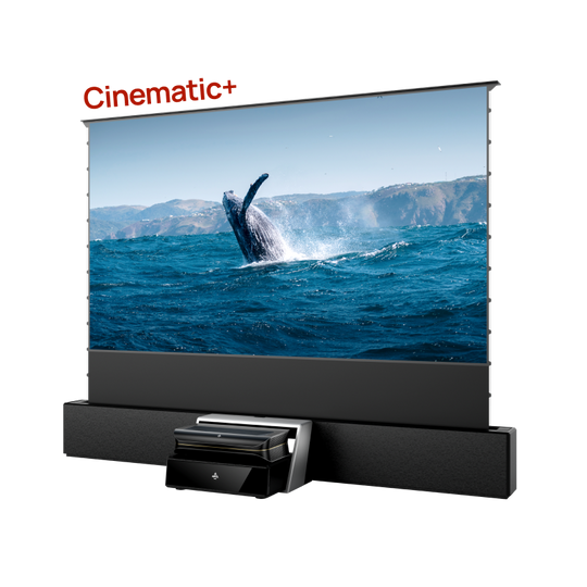 LTV-3000 Pro Plus AWOL Vision Station 100''-130'' AWOL Vision Acoustic ALR Floor Rising Screen Bundle