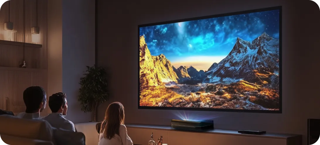 100''-150''  Lenticular Cinematic ALR Screen