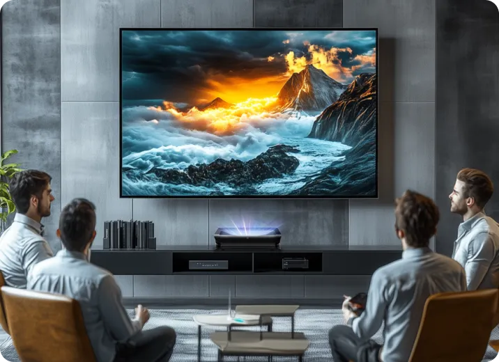 100''-120'' Fresnel Daylight ALR Screen